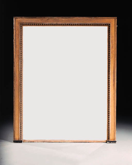 A large Regency giltwood overmantel