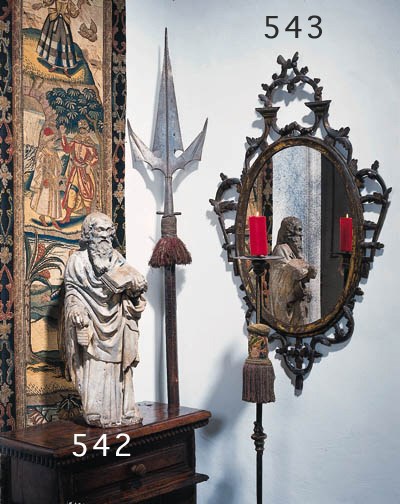 Figur eines Heiligen (Hl. Josef?), Burgund