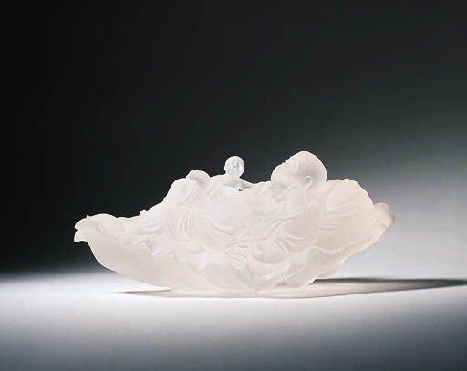 A Frosted Rock Crystal Buddha