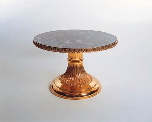 A Labradorite Mosaic Coffee Table