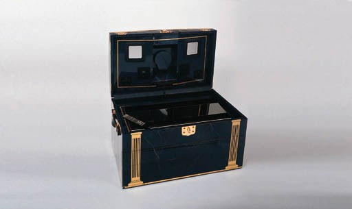 A Blue Chest with Sound System