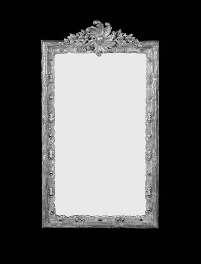A pair of gilt composition wall mirrors, 20th century