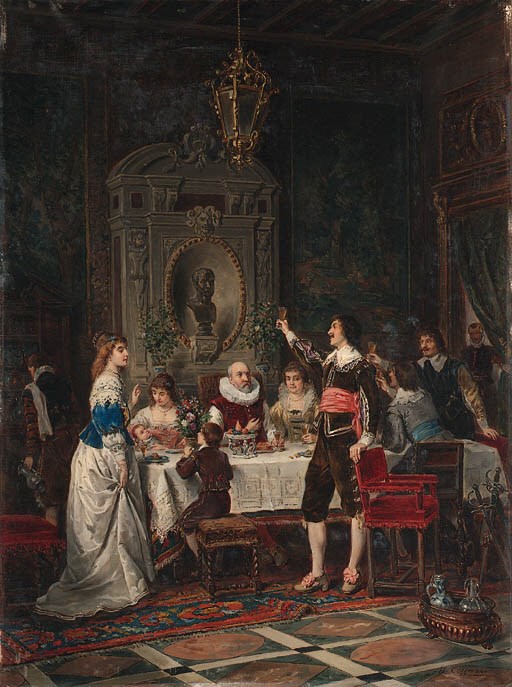 Herman Maurice Cossmann (French, 1821-1890)