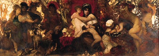 Attributed to Hans Makart (Austrian, 1840-1884)