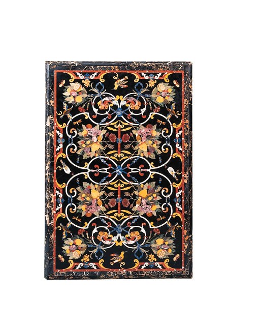 An Italian pietre dure marble table top