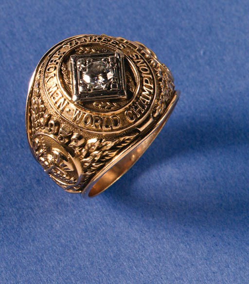 1952 HANK BAUER YANKEE CHAMPIONSHIP RING