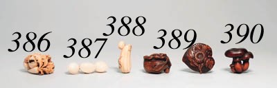 A boxwood netsuke
