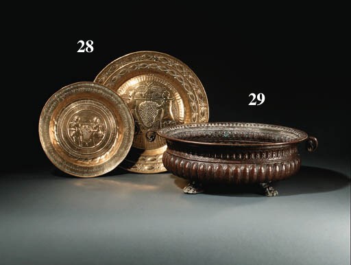 A COPPER REPOUSSÉ CISTERN