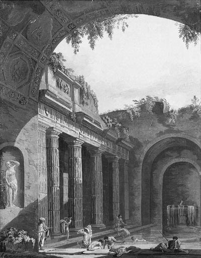 Circle of Charles-Louis Clérisseau (1721-1820)