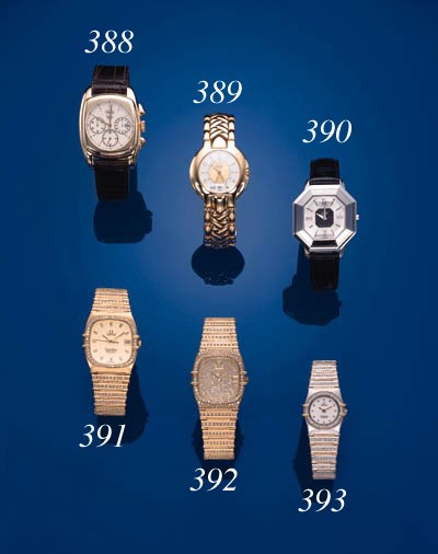 A LADY'S DIAMOND AND TWO-TONED 18K GOLD "CONSTELLATION" WRISTWATCH, BY OMEGA