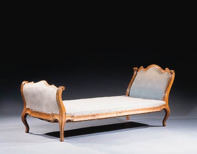 A German beechwood day-bed