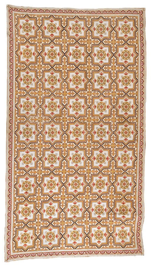 A FRENCH NEEDLEPOINT CARPET