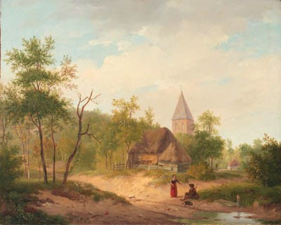 Circle of Barend Cornelis Koekkoek (1803-1862)