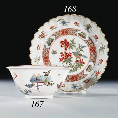 A Meissen slop-bowl