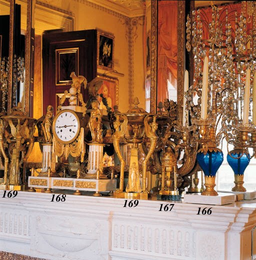 A PAIR OF ORMOLU ATHENIENNES