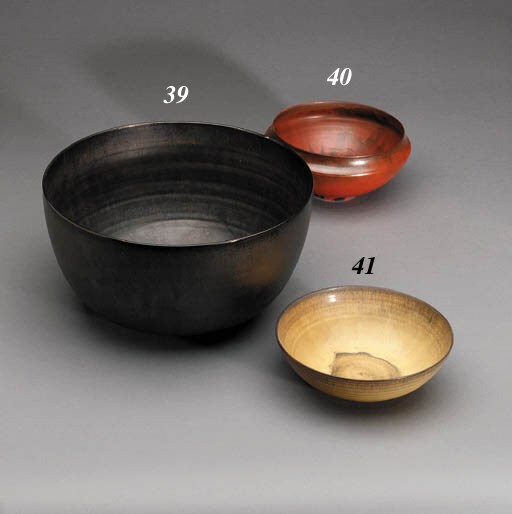 A MONUMENTAL CERAMIC BOWL