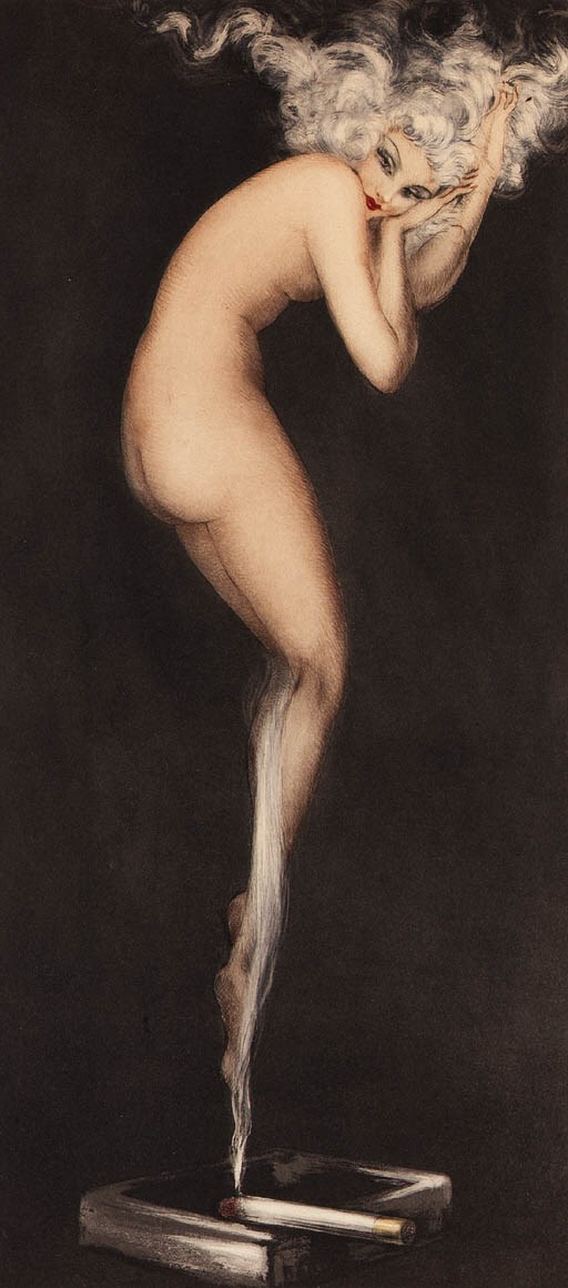 'ILLUSION', AN ETCHING AND DRYPOINT IN COLORS