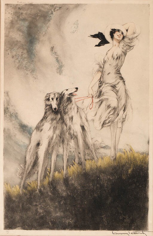 'JOY OF LIFE', AN ETCHING AND DRYPOINT IN COLORS