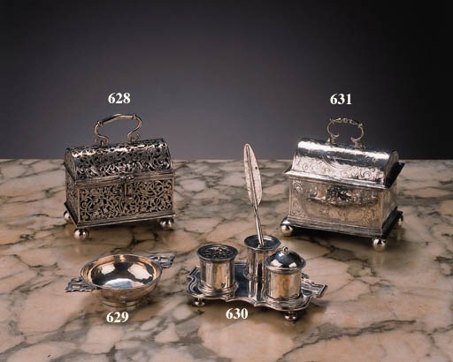 A Dutch silver miniature brandy bowl