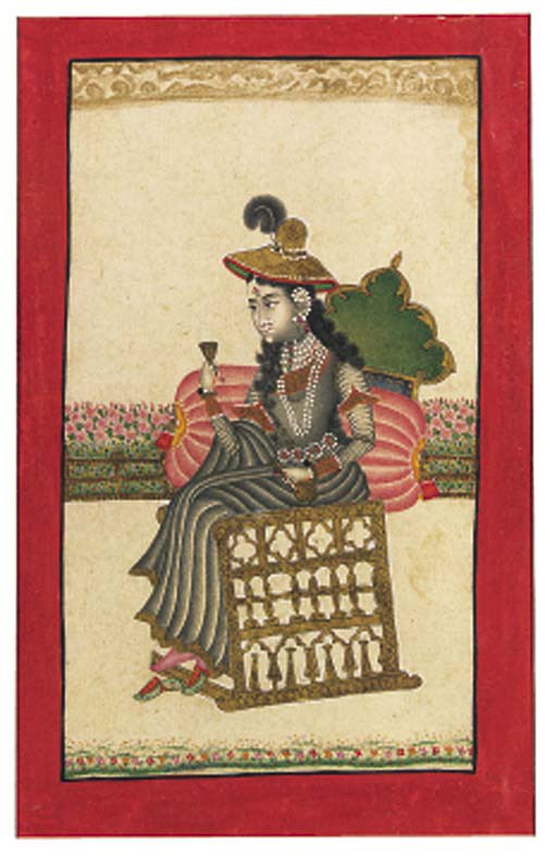 A Lady in European Dress
