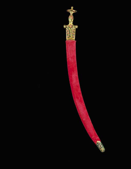 AN INDIAN SWORD (TULWAR)