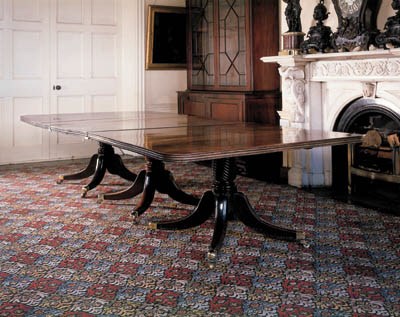 An Irish mahogany triple pedestal dining table, attributed to Mack, Williams and Gibton, early 19th century
