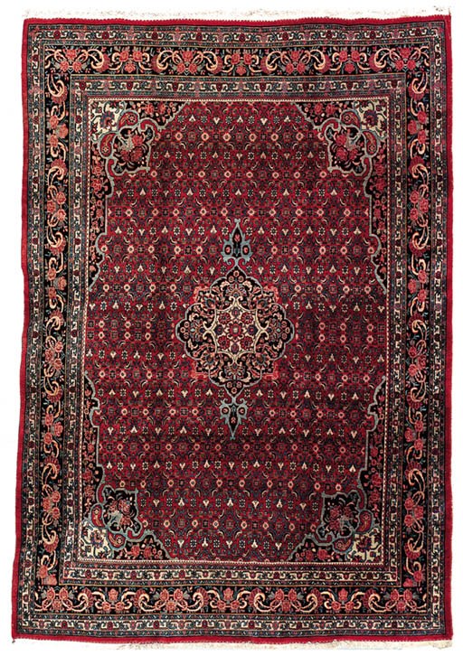 A BIDJAR CARPET