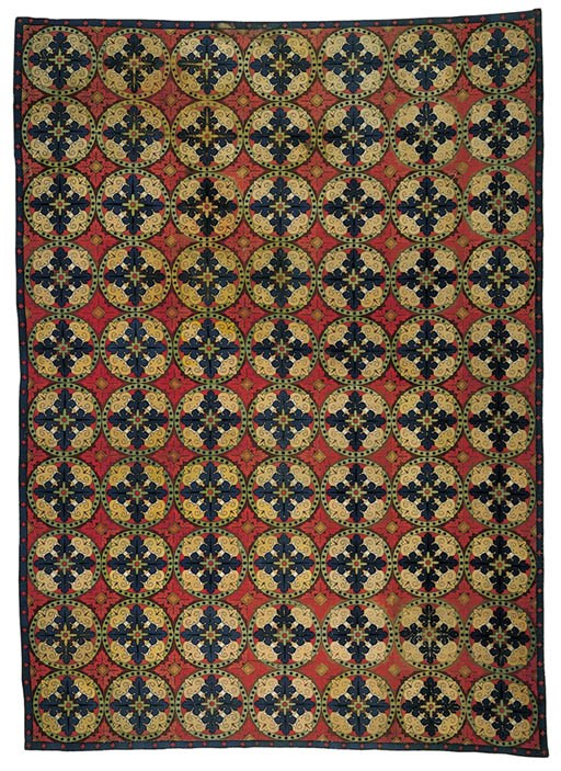 A FRENCH NEEDLEPOINT CARPET