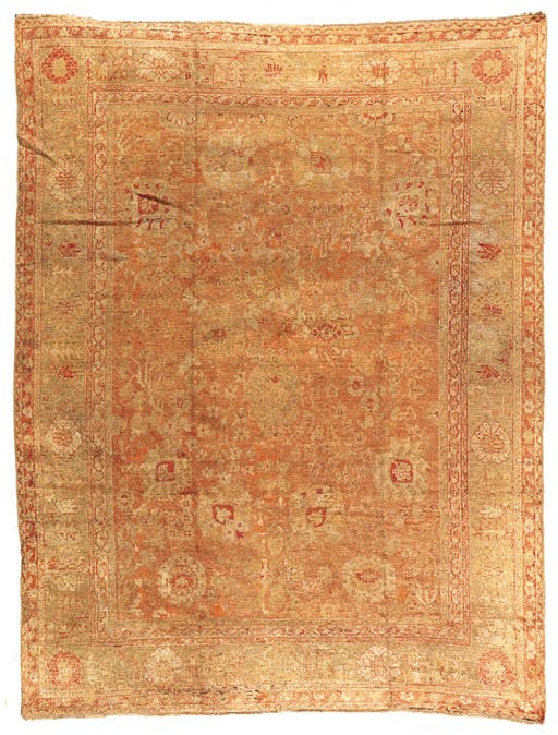 AN OUSHAK CARPET