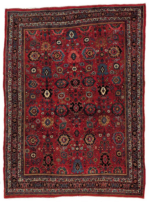 A BIDJAR CARPET