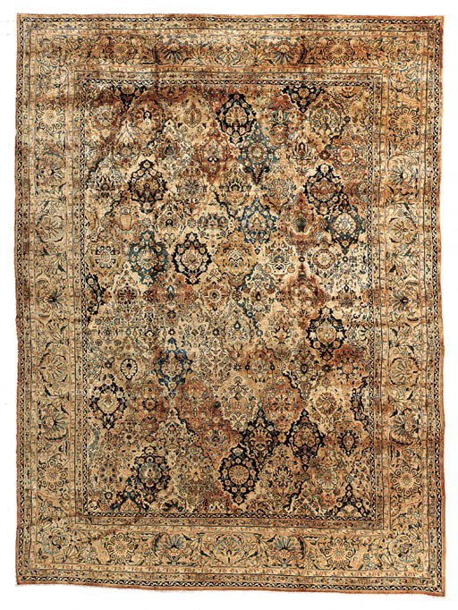 A KIRMAN CARPET