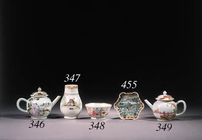 A famille rose 'European Subject' bowl