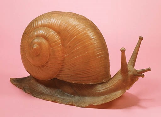 'THE GHOST SNAIL', AN ILLUMINATED FIBERGLASS SCULPTURE