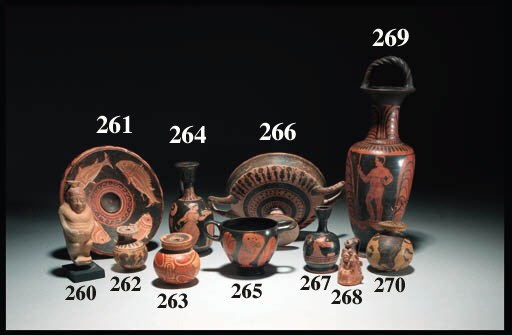 AN ATTIC BLACK-FIGURE 'DROOP' CUP