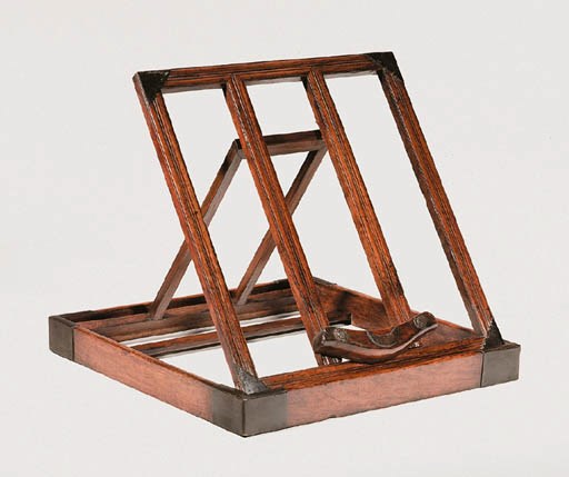 A Fine Huanghuali Folding Mirror Stand, Jingjia