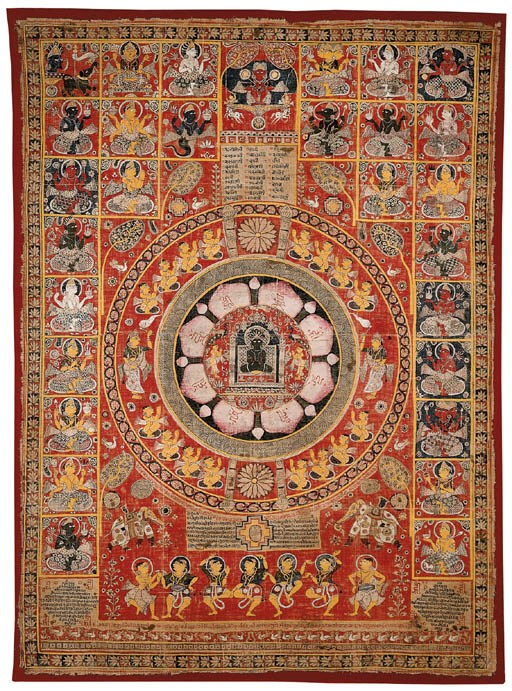 A Jain Lotus Mandala