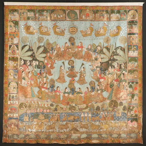 A 'Rasa Lila' Pichhavai