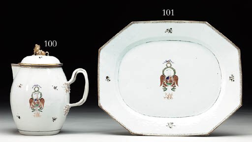 AN 'ORDER OF THE CINCINNATI' PLATTER