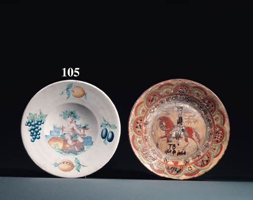 A Winterthur large dish