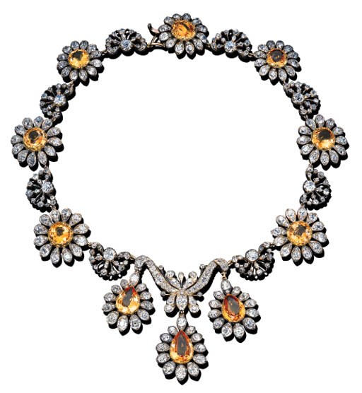 A SUITE OF TOPAZ JEWELLERY