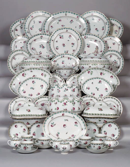 A Doccia (Lorenzo Ginori) composite part dinner-service