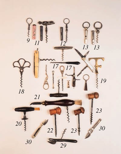 AN ENGLISH MCBRIDES 1888 PATENT NO. 7431 CHAMPAGNE CORKSCREW