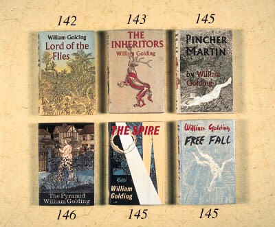 GOLDING, William.  The Hot Gates, and 5 others	 (6)