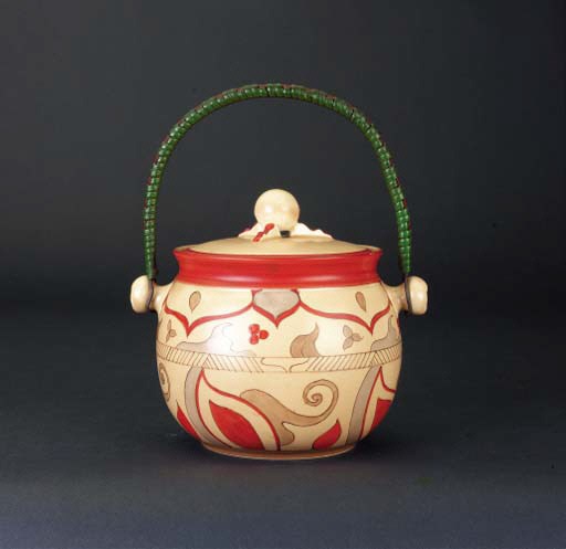 'Persian' a 335 biscuit barrel and cover