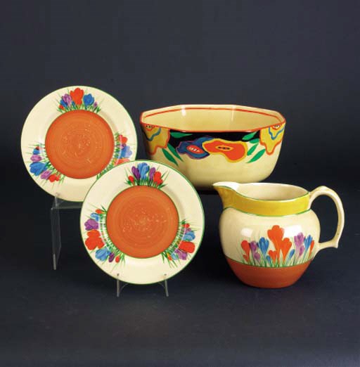 'Crocus' a  'Bizarre' Perth jug