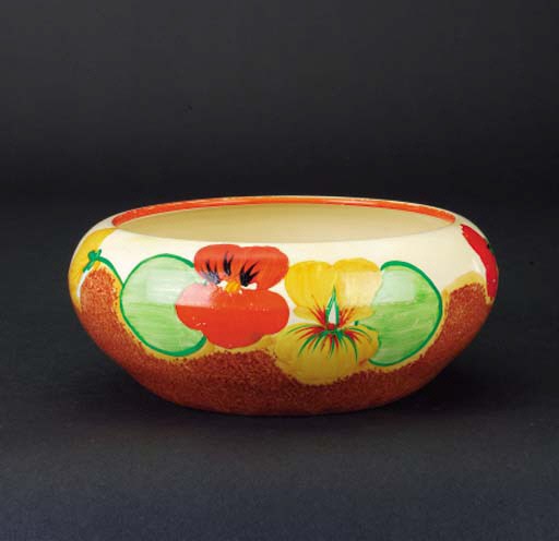 'Nasturtium' a  'Bizarre' bowl