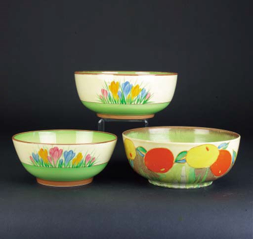 'Delecia Citrus' a  'Fantasque Bizarre' bowl