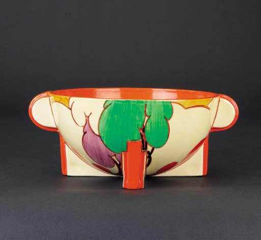 'Autumn' a  'Fantasque Bizarre' Odilon bowl