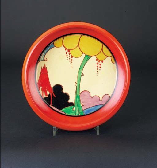 'Summerhouse' a  'Fantasque Bizarre' Hiawatha bowl