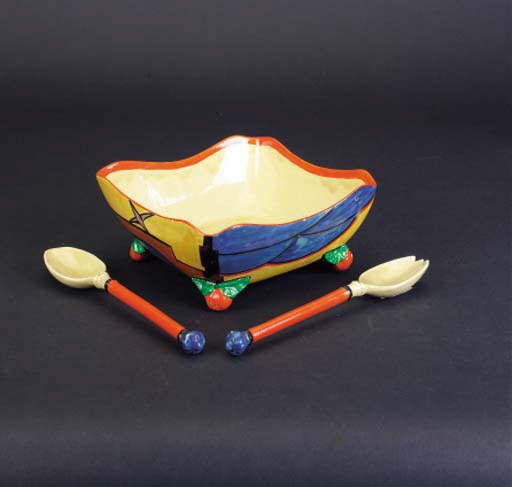 'Sunray' a  'Bizarre' 316 bowl and servers